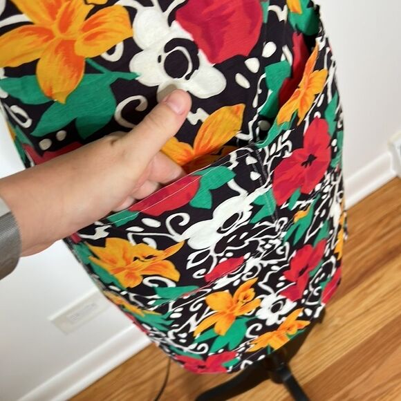 Vintage Hawaiian print apron - Picture 3 of 5